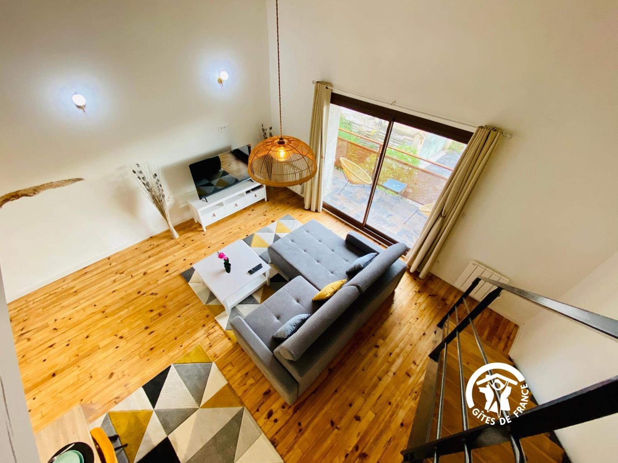 Loft Cocon Climatise - Imprenable Vue Sur Le Chateau Comtal การ์กาซอน ภายนอก รูปภาพ