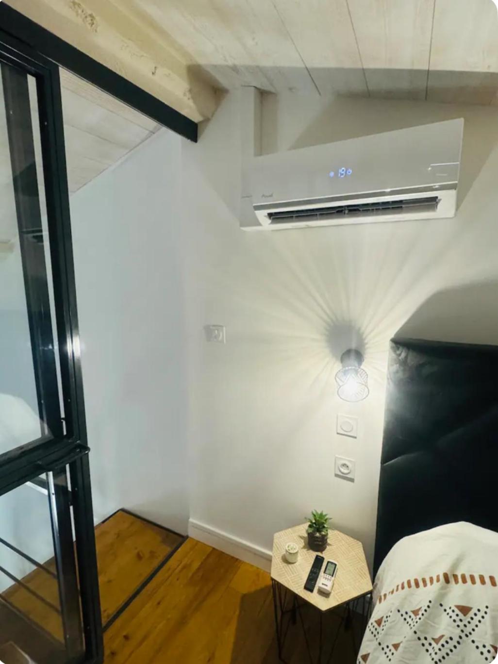 Loft Cocon Climatise - Imprenable Vue Sur Le Chateau Comtal การ์กาซอน ภายนอก รูปภาพ